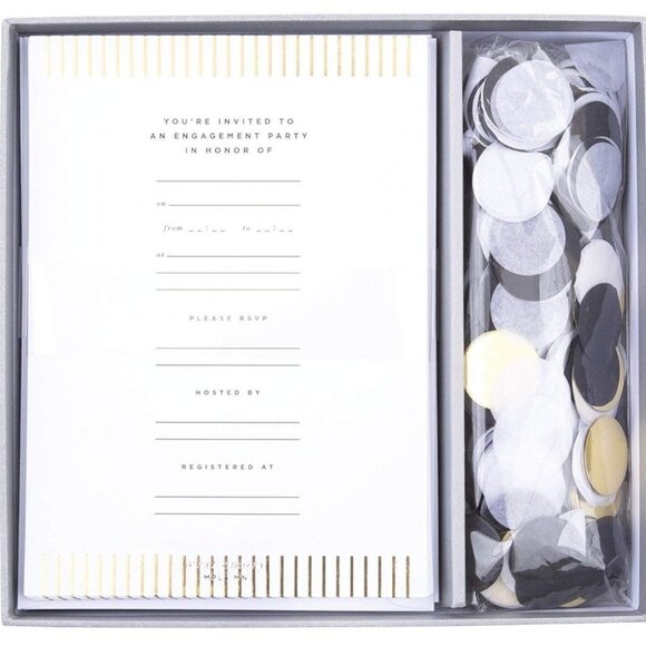 West Emory Engagement Party Invitation Kit 12 card - Picture 3 of 3